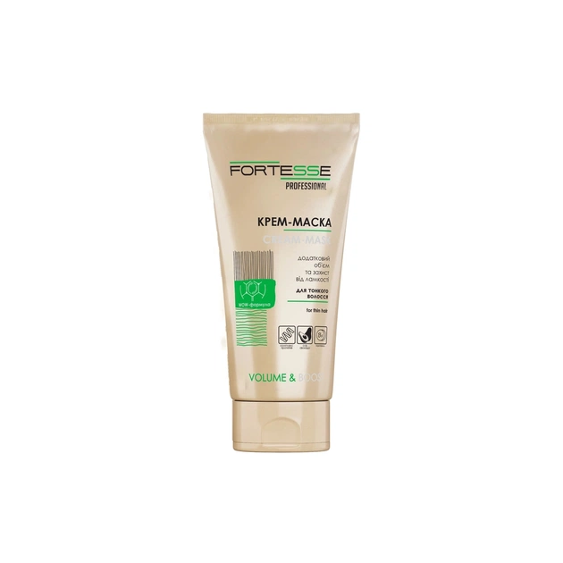 Маска для волос Fortesse Professional Volume & Boost 200 мл (4823115500212) - изображение 1
