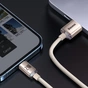 Дата кабель USB 2.0 AM to Lightning 1.2m 2.4A pink Baseus (CAJY001104) - уменьшенное изображение 8