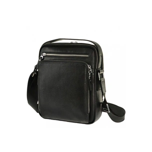 Сумка Vintage Месенджер шкіряна Чорна (14578) зображення 1