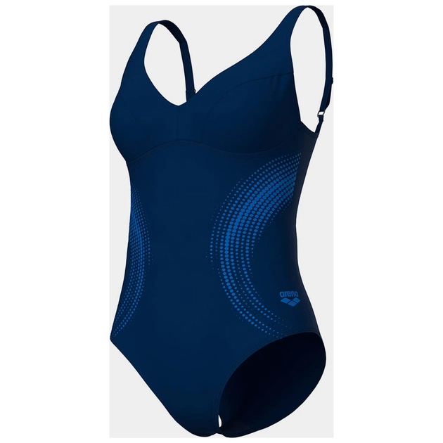 Купальник Arena Shimmering Swimsuit U Back 010810-708 синій 46 (3468337757658) - зображення 6