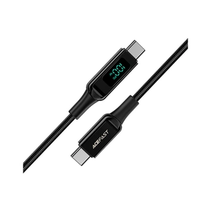 Дата кабель USB-C to USB-C 2.0m 100W with display C6-03 Acefast (6974316281054) зображення 1