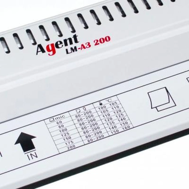 Ламінатор Agent LM-A3 200 (3010042) - picture 4