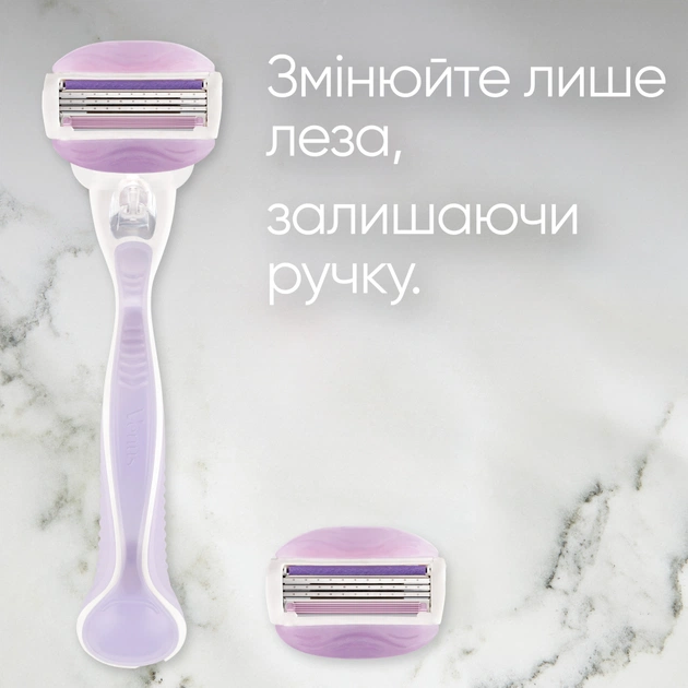 Бритва Gillette Venus ComfortGlide Breeze з 2 змінними картриджами (7702018886166) - picture 7