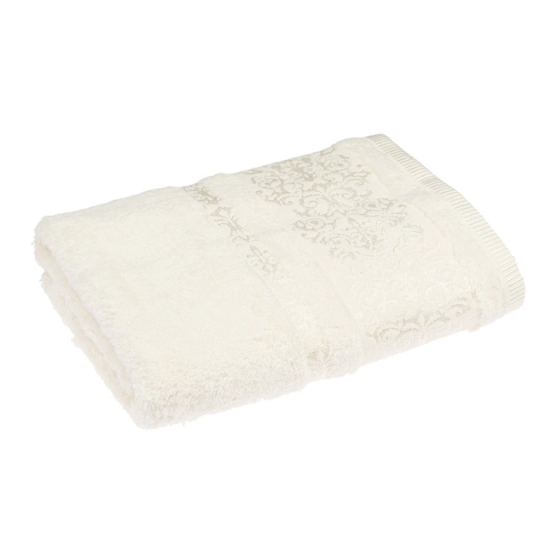 Рушник Home Line махровий Bamboo кремовий 50х90 см (127250) - изображение 1