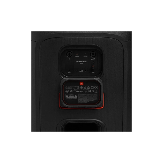Акустическая система JBL PartyBox 520 Black (JBLPARTYBOX520EU) - изображение 9
