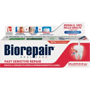 Зубна паста Biorepair Швидке позбавлення від чутливості 75 мл (8017331048443) зображення 1