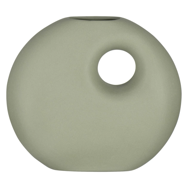 Ваза Ardesto Capri, 14х12см, порцеляна, зелений (AR3809O) - picture 1