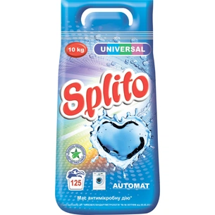 Пральний порошок Splito Universal автомат 10 кг (4820049382556) зображення 1