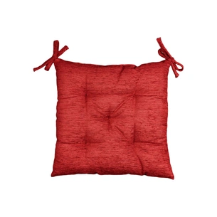 Подушка на стілець Прованс CHENILLA Червона 40х40 (034853) зображення 1