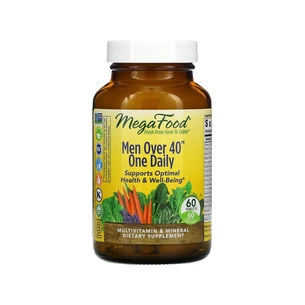 Мультивітамін MegaFood Мультивітаміни Для Чоловіків 40+, Men's One Daily, 60 Таблет (MGF-10269) зображення 1