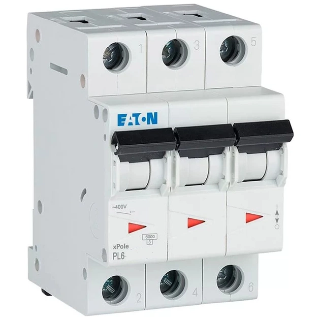 Автоматический выключатель Eaton 3-п. М3 С 16А PL6 6кА - изображение 1