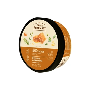 Скраб для тіла Green Pharmacy Цукровий Мед манука та оливкова олія 200 мл (4823015945403) picture 1