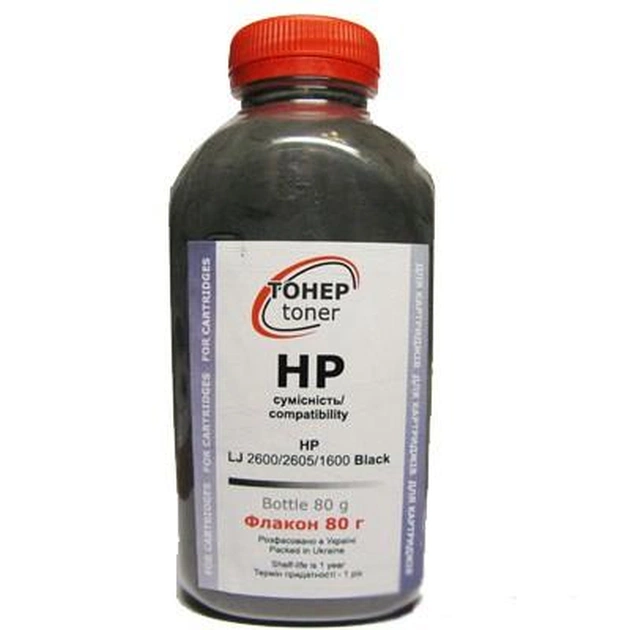 Тонер HP CLJ CP1215 Black+ чип AHK (1500130) - зображення 1