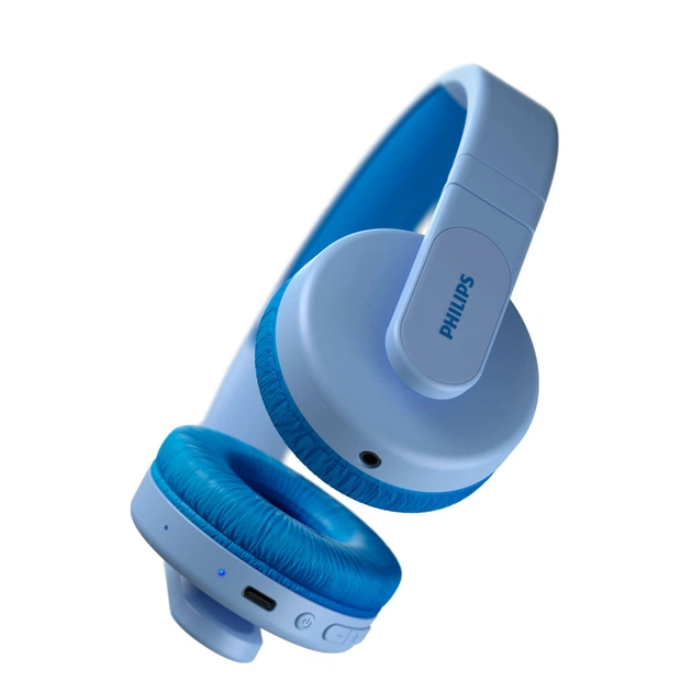 Навушники Philips Kids TAK4206 On-ear Colored light panels Wireless Blue (TAK4206BL/00) - picture 9