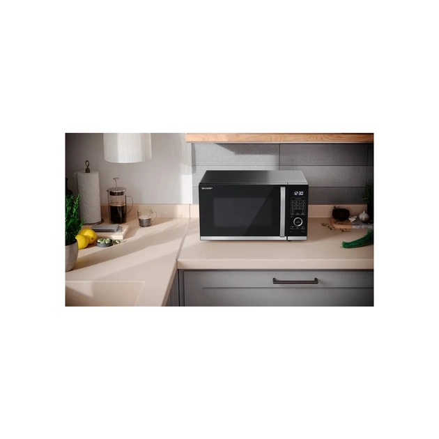 Мікрохвильова піч Sharp YC-QC254AE-B - зображення 7