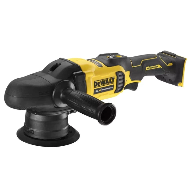 Шліфувальна машина DeWALT полірувальна 18В XR Li-Ion, безщіткова, 2000 - 5500 об/хв (без АКБ та ЗП) (DCM848N) - зображення 1