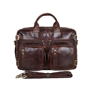 Сумка Vintage Коричнева (14590) зображення 1