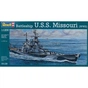 Збірна модель Revell Корабль Battleship U.S.S. Missouri (WWII) 1:1200 (5128) - зменшене зображення 1