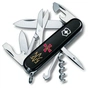 Ніж Victorinox Climber Army Чорний Емблема ЗСУ + Тризуб ЗСУ (1.3703.3_W1015u) - зменшене зображення 1
