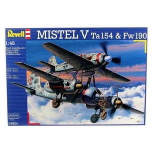 Збірна модель Revell Літаки TA 154 Mistel & Focke Wulf Fw 190 1:48 (4824) зображення 1