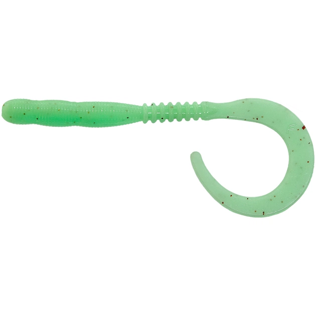 Силікон рибальський Reins Curly Curly 4" 146 Hot Cucumber (15 шт/уп.) (1552.08.02) - зображення 1