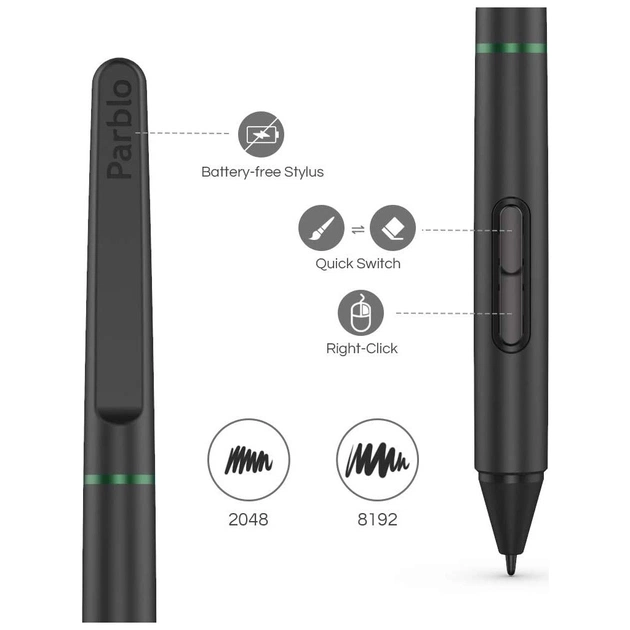 Перо Parblo P07 (Ninos M, Ninos S) (P07) - picture 3