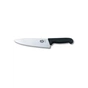 Кухонний ніж Victorinox Fibrox разделочный 20 см, черный (5.2063.20) - зменшене зображення 1