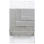 Рушник MirSon набір банний 5012 SoftNess Smoky 50x90, 70x140, 100x150 (2200003182729) - зменшене зображення 2