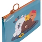 Папка на блискавці Yes B6 Line Friends. Cony (492095) - зменшене зображення 2