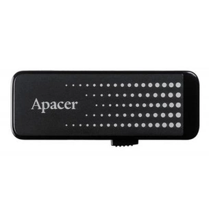 USB флеш накопичувач Apacer 8GB AH323 black USB 2.0 (AP8GAH323B-1) зображення 1