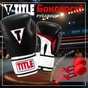 Боксерські рукавички Title Classic Leather 2.0 Black/White/Red XL 16 oz (CSBGL2 X BK/WH/RD) - зменшене зображення 2