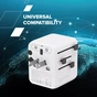 Зарядний пристрій Canyon OnTour 20 2xUCB-C + USB-A EU/UK/US/AUS 20W White (CNS-TA20W1005W) - зменшене зображення 6