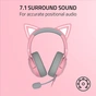 Навушники Razer Kraken Kitty V2 Quartz (RZ04-04730200-R3M1) - уменьшенное изображение 8