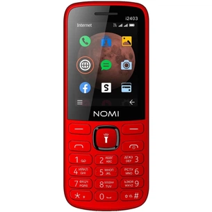 Мобільний телефон Nomi i2403 Red зображення 1
