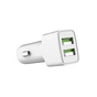 Зарядний пристрій ColorWay 2USB AUTO ID 2.4A (12W) white (CW-CHA009-WT) - зменшене зображення 4