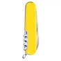 Ніж Victorinox Spartan Ukraine 91 мм Синьо-прозорий/Жовтий (1.3603.T2.8) - зменшене зображення 5