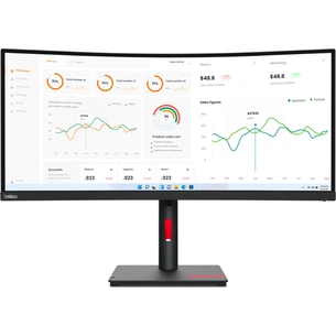 Монітор Lenovo T34w-30 (63D4GAT1UA) зображення 1