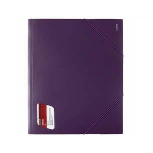 Папка на резинках Axent A3 550 мкм plum (1506-11-A) зображення 1