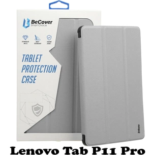 Чохол до планшета BeCover Smart Case Lenovo Tab P11 Pro TB-J706F Gray (707594) зображення 1