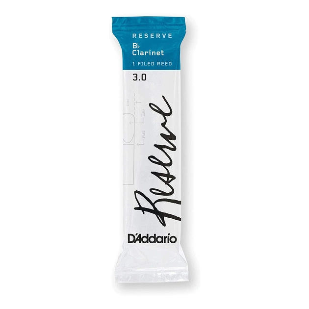 Тростина для кларнета D'Addario Rico - Bb Clarinet #3.0 - 25 Box (RCA0130-B25) - зображення 1