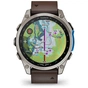 Смарт-годинник Garmin D2 Mach 2, 47mm, Saph, Bare Ti/Blk w/LthrBd, GPS (010-02904-31) - preview 12
