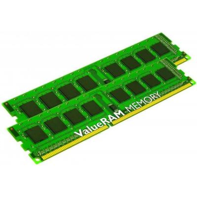 Модуль пам'яті для комп'ютера DDR3 8GB (2x4GB) 1600 MHz Kingston (KVR16N11S8K2/8) - зображення 1