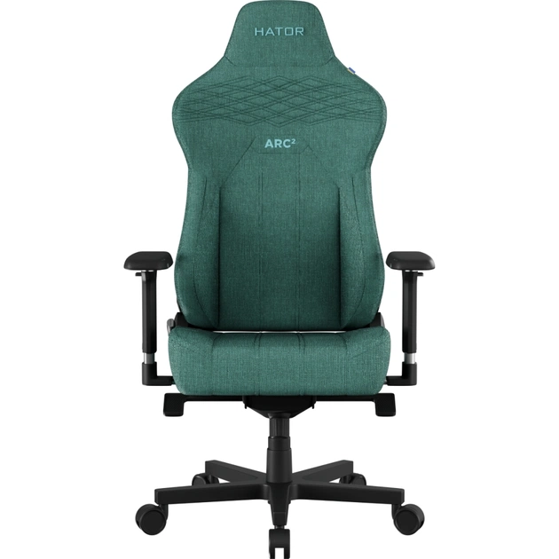 Крісло ігрове Hator Arc 2 Fabric XL Emerald (HTC2108) - зображення 1