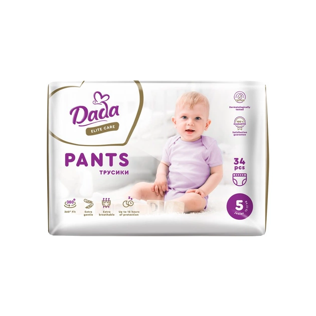 Підгузки Dada Elite Care 5 Junior (12-17 кг) 34 шт (4820174980740) - зображення 1