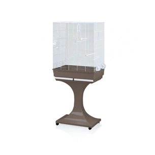 Клітка для птахів Fop "CRISTINA" 66х45х84 см біла з підставкою (8018084031119) изображение 1