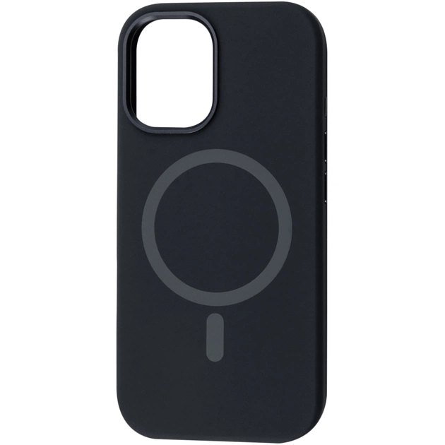Чехол для мобильного телефона BeCover FIBRA Silicone OmniMag Apple iPhone 17 Black (716195) - изображение 1