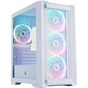 Корпус 1stPlayer T4-G-WH-4FS7-W White - уменьшенное изображение 3