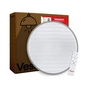 Светильник Vestum GRILL зоряне небо 72W 3000К- 6500К 5600Lm з пультом срібний (VS-81023) - уменьшенное изображение 1