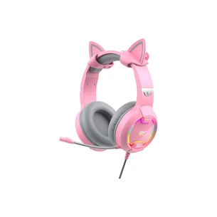 Навушники Havit HV-H2233d Cat Pink зображення 1