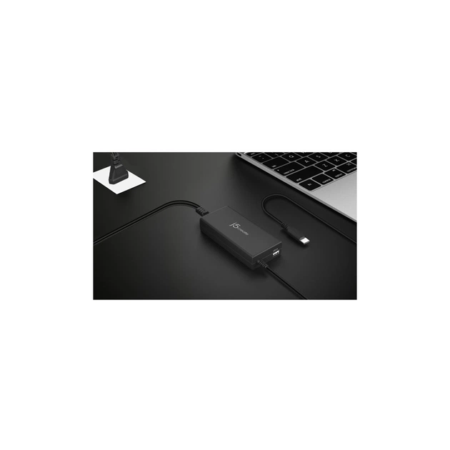 Блок живлення до ноутбуку J5create USB-C/PD/90W, USB-A/10W (JUP2290C-EN) - picture 3